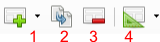 Pasek narzędziowy Prezentacja w programie Impress pakietu LibreOffice