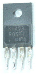 Stabilizator KIA78 R05PI wylutowany z płyty głównej telewizora Daweoo