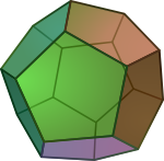 Ilustracja dwunastościanu foremnego (dodekaedr-u)